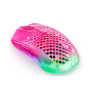 Гейминг мишка SteelSeries - Aerox 3 WL Gen 2, оптична, безжична, Magenta Haze